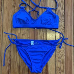 Athleta Electric Blue Bikini
